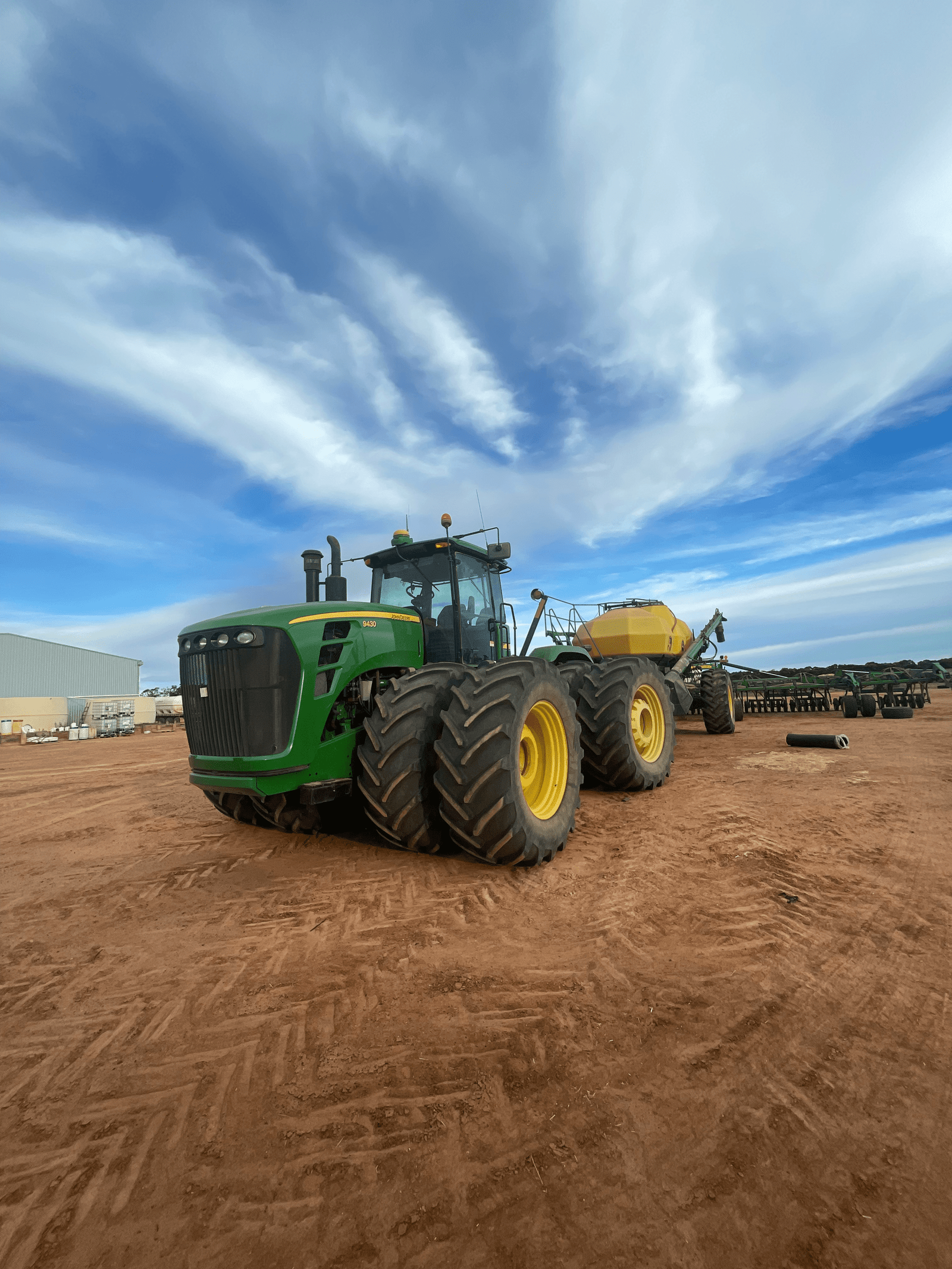 farm job Australia tractor